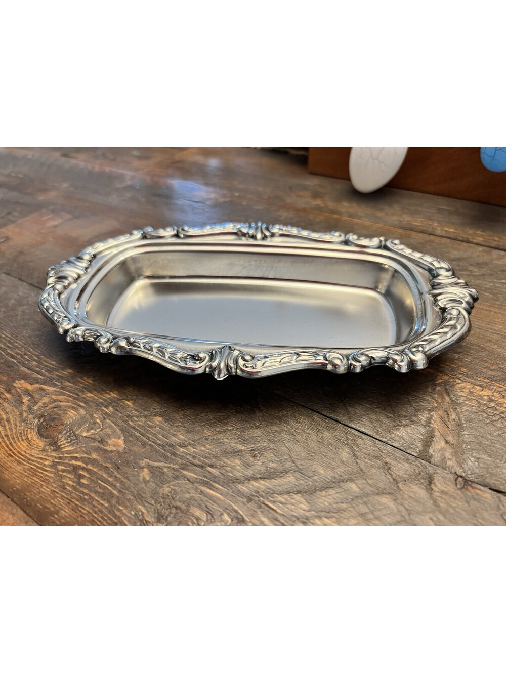 Vintage Sheridan Silver Plated Dish Taunton Silversmith Perfect To Hold Jewelry